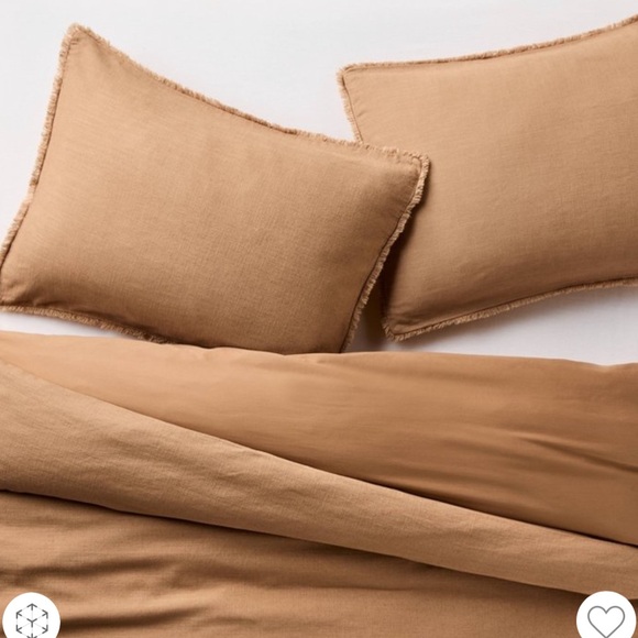 Casaluna Other - Casaluna Tan Fringed pillowcases
